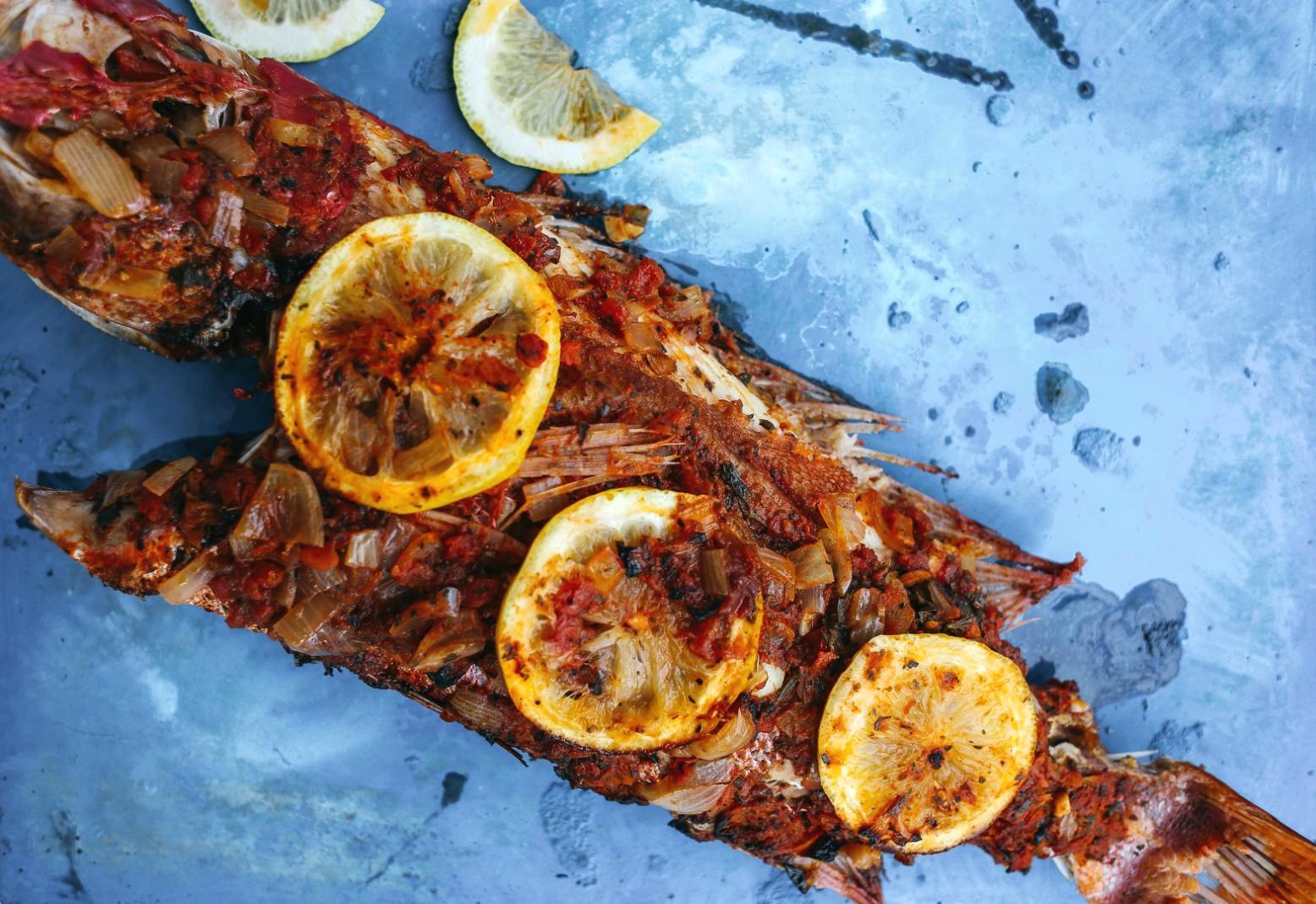 Finished sous-vide dish ready for final searing